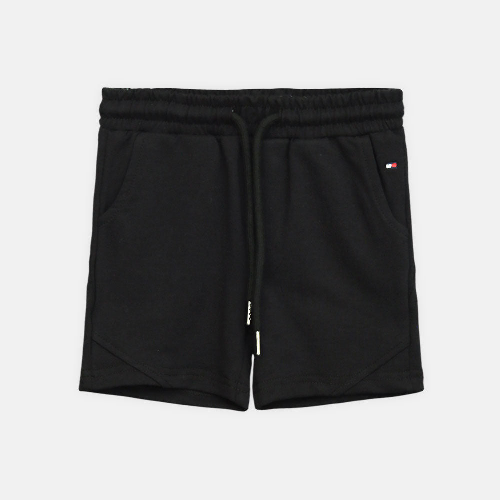 Boy Cozy Black Flag Shorts