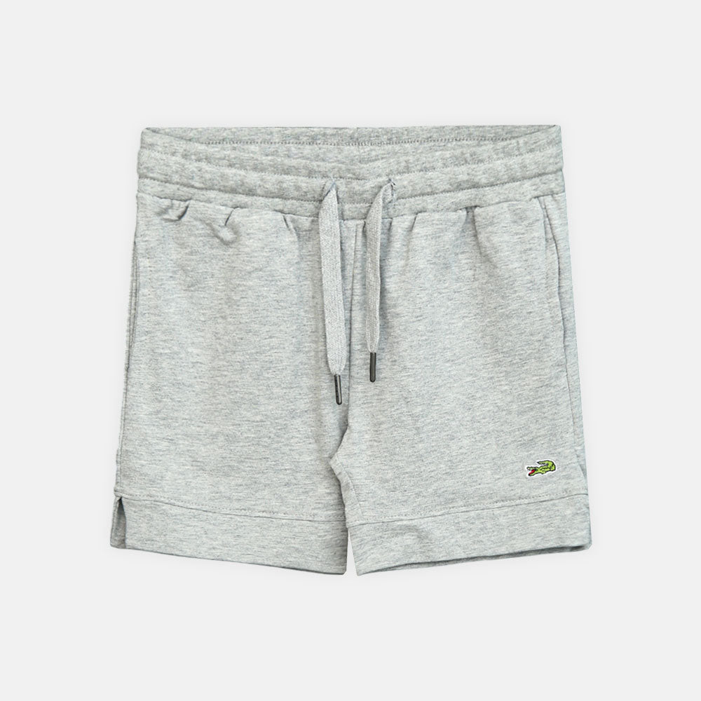 Boy Cozy Grey Marled Shorts