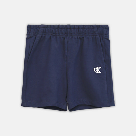 Boy Cozy Navy Blue Shorts