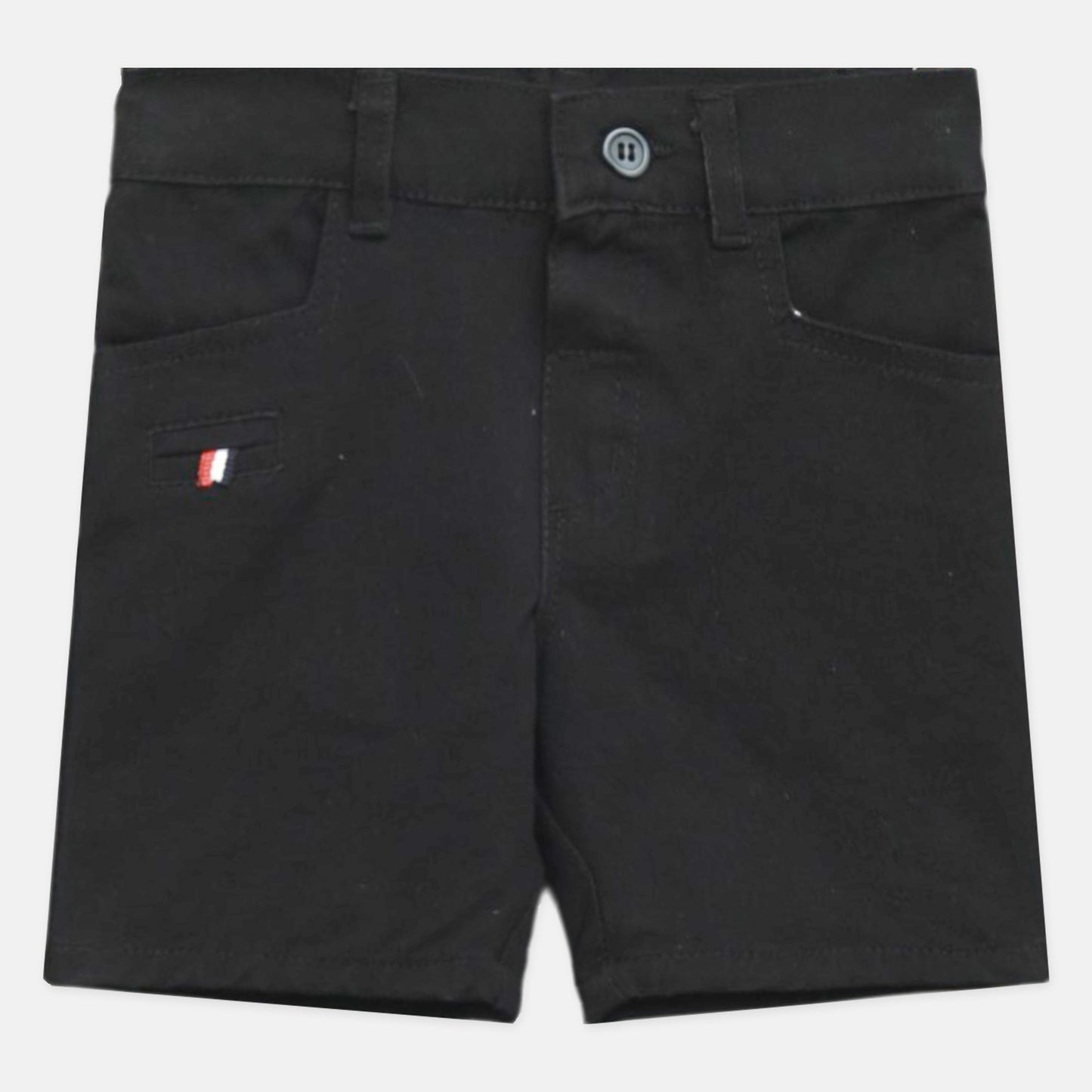 Black Smart Chino Short