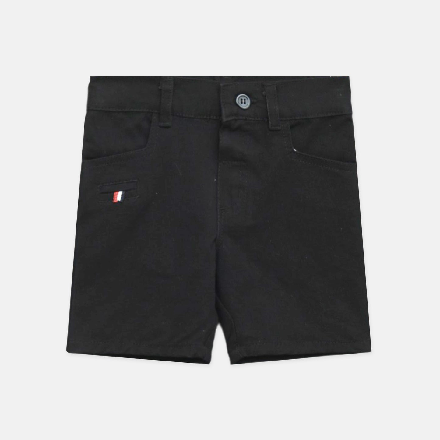 Black Smart Chino Short