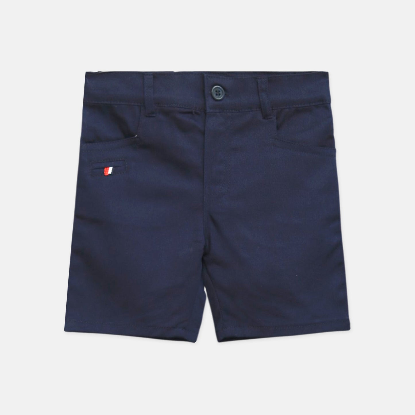 Navy Smart Chino Short