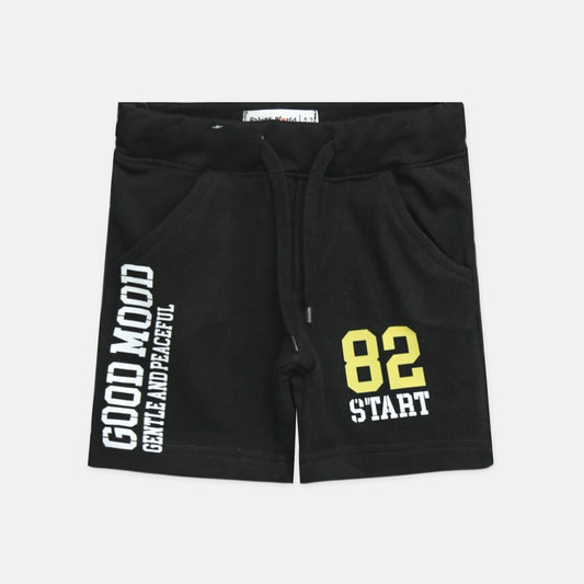 Black Graphic Short