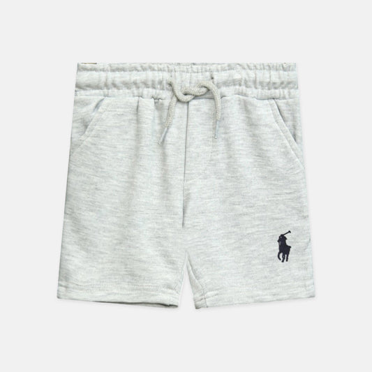 Grey Chino Sweat Polo Short