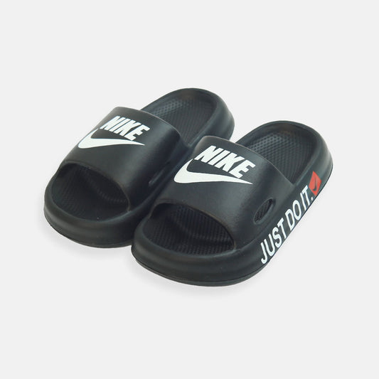 Boy Nike Classic Black Slides
