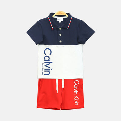 Black Calvin Klein Boy Suit – 2 Piece Set