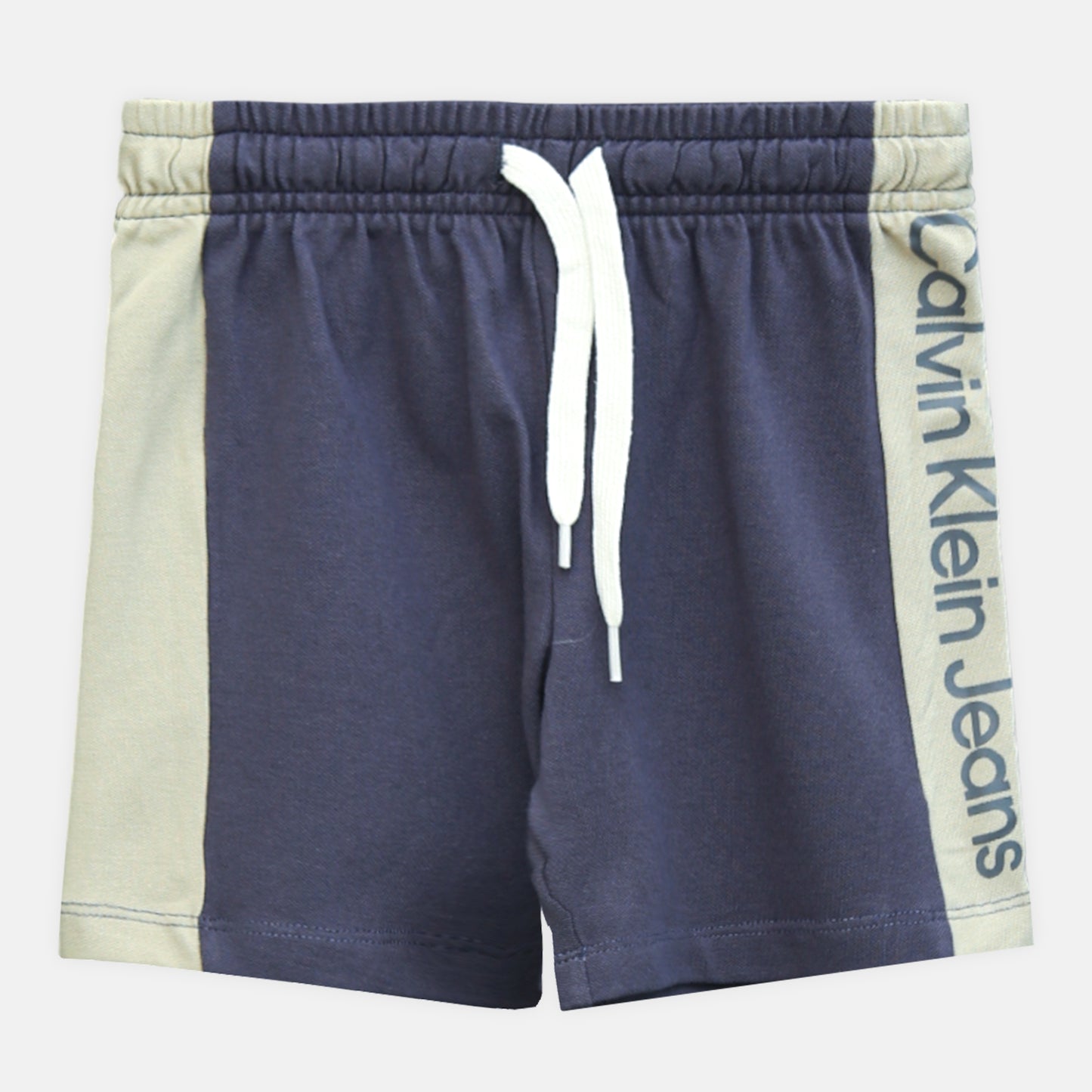 Calvin Klein Beige Colorblock Boy Suit – 2 Piece Set