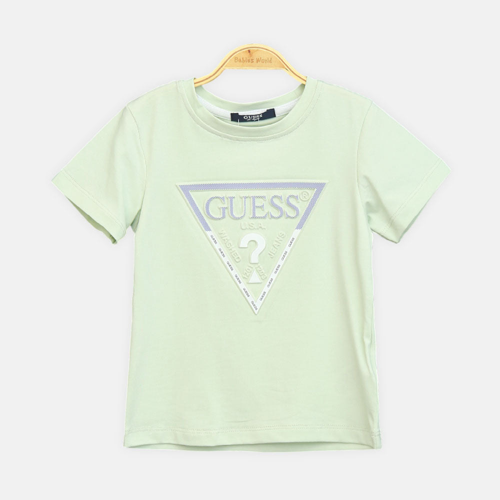 Boy T-shirt Guess Green