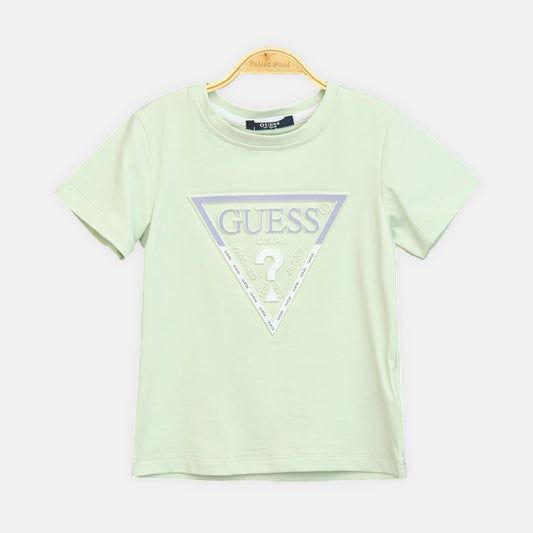 Boy T-shirt Guess Green