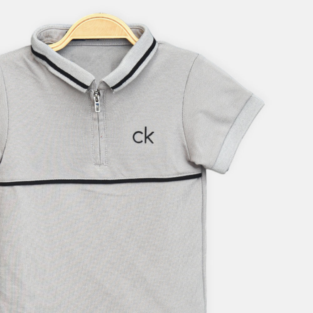 Boy T-shirt Calvin Klein Grey