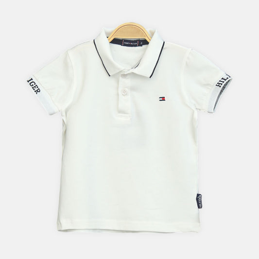 Boy T-shirt Tommy Hilfiger Classic White Polo