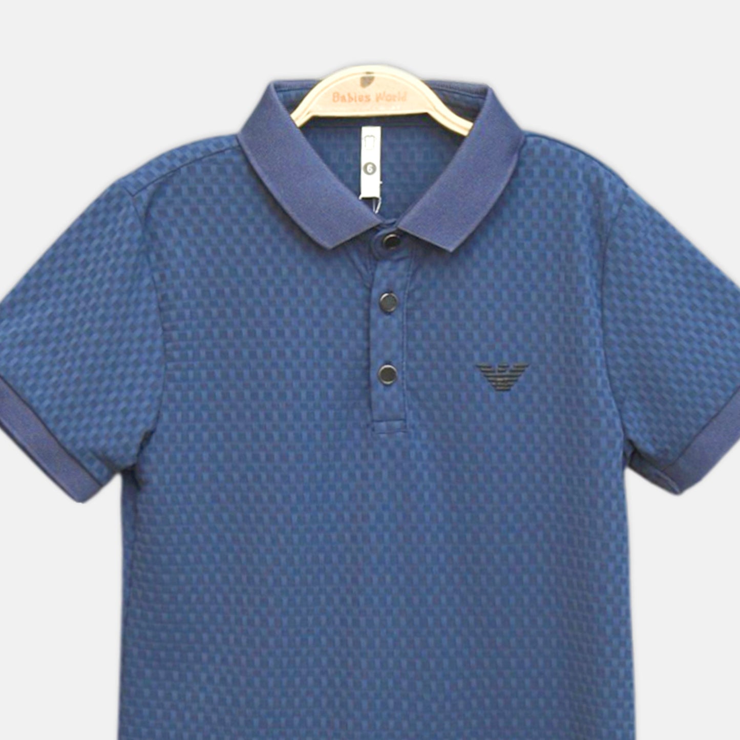 Navy Kids' Polo Shirt