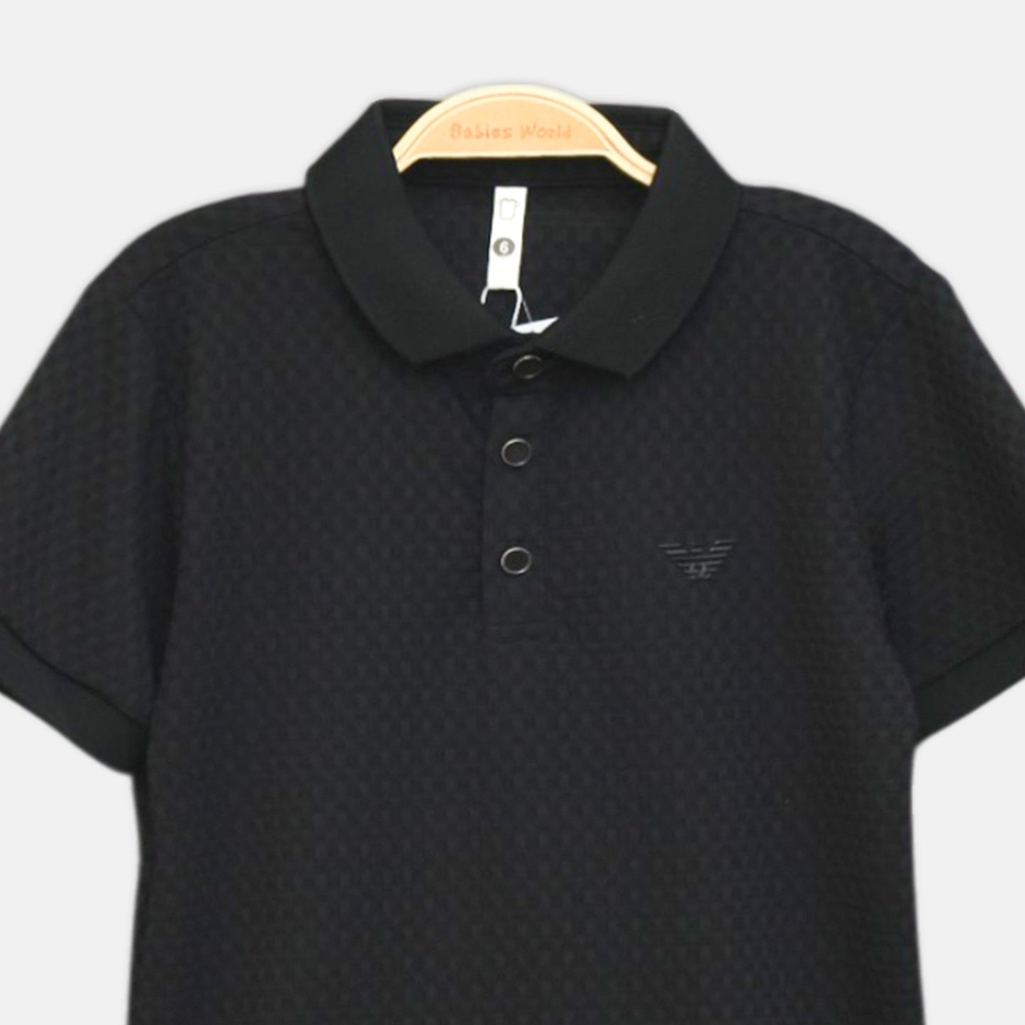 Slim Black Kid Tee