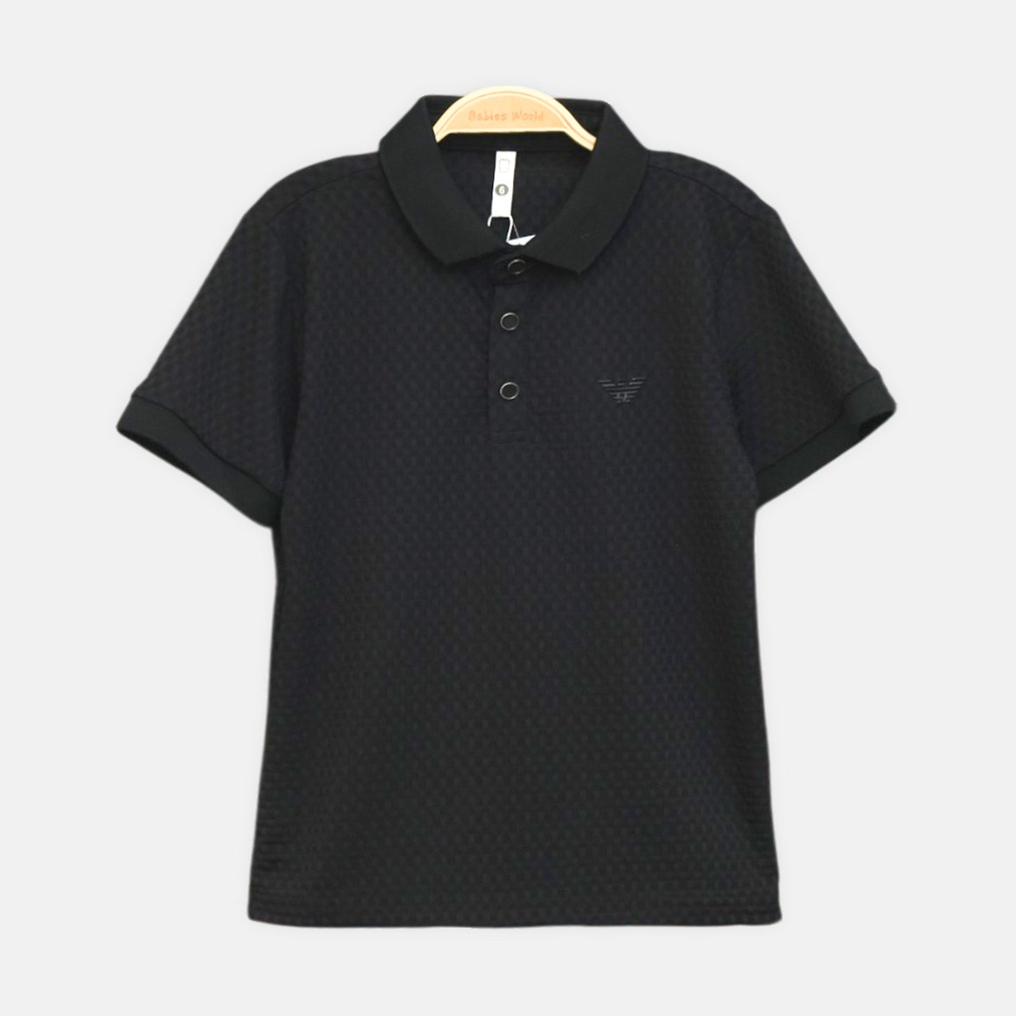 Slim Black Kid Tee