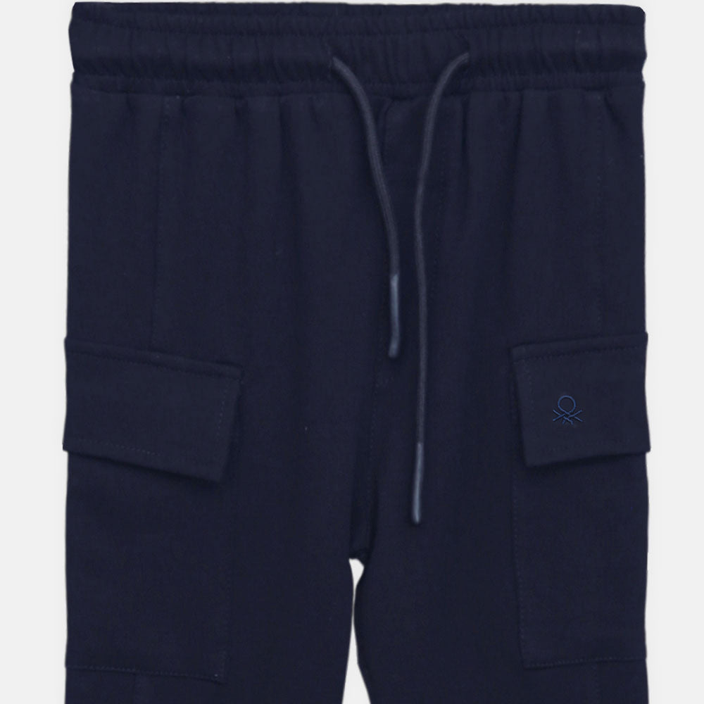 Boy Classic Navy Cargo Pant