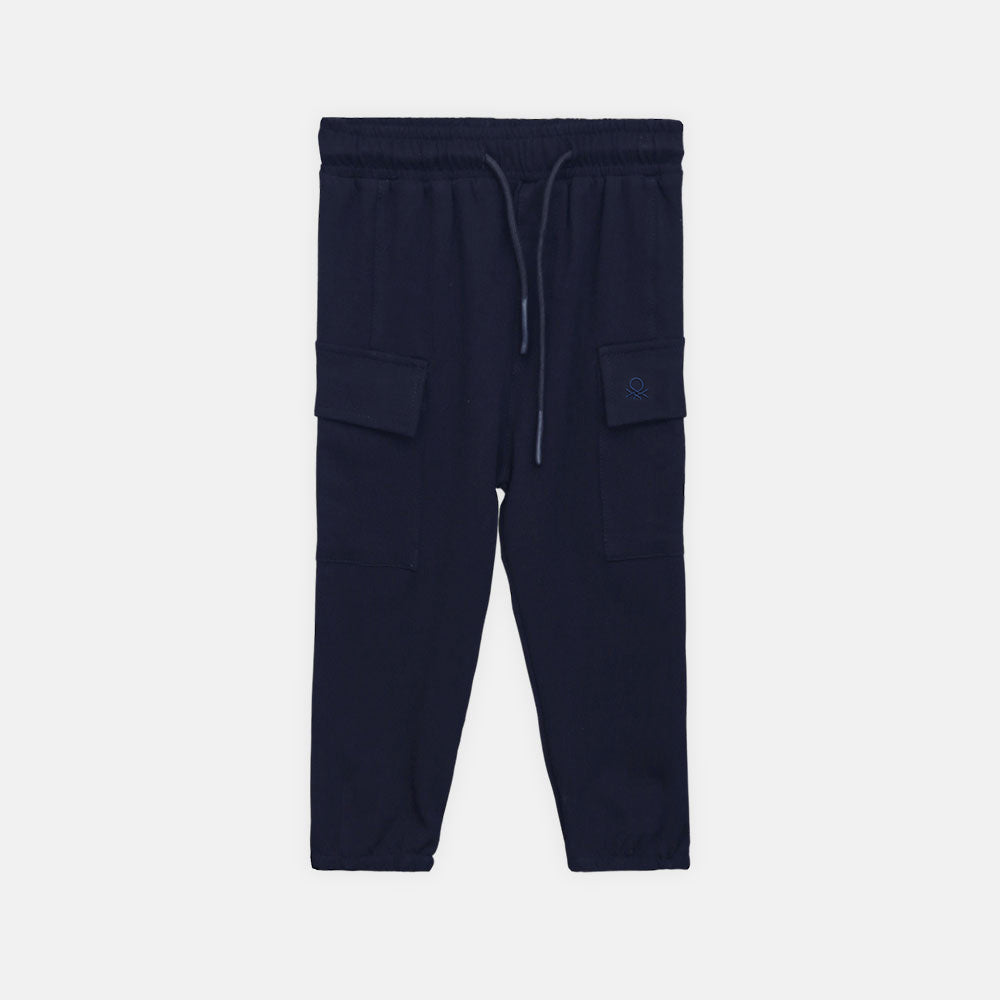 Boy Classic Navy Cargo Pant