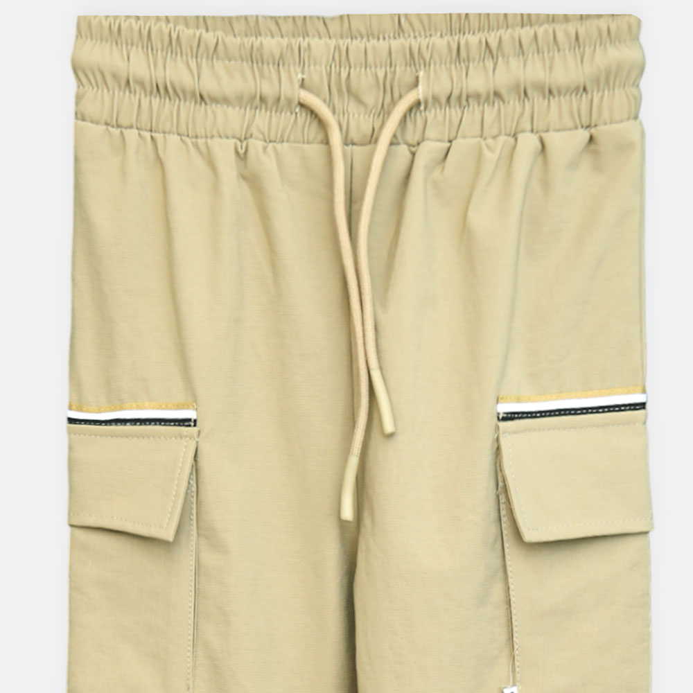 Boy Urban Beige Stripe Cargo Pant