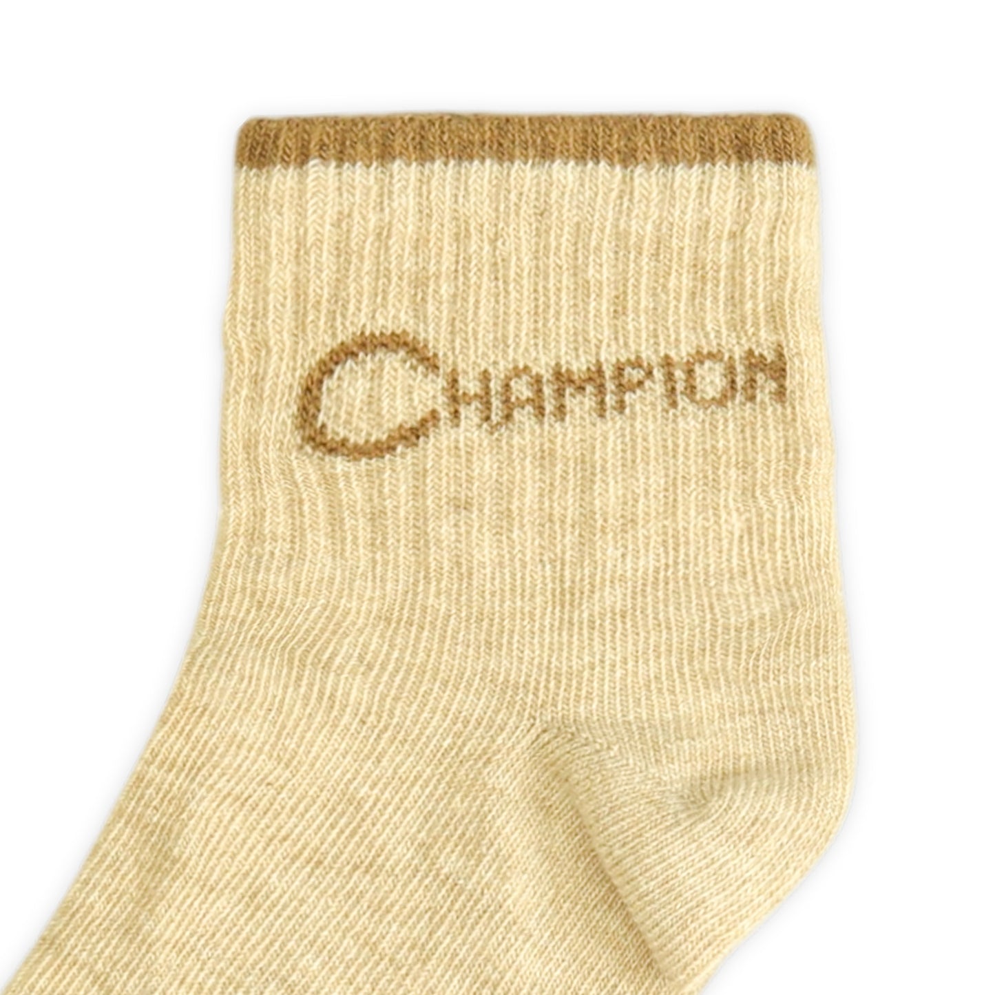 CHAMPIONS BEIGE ANKLE BOY SOCKS