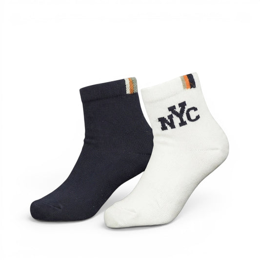 NYC ANKLE BOY SOCKS PK-2