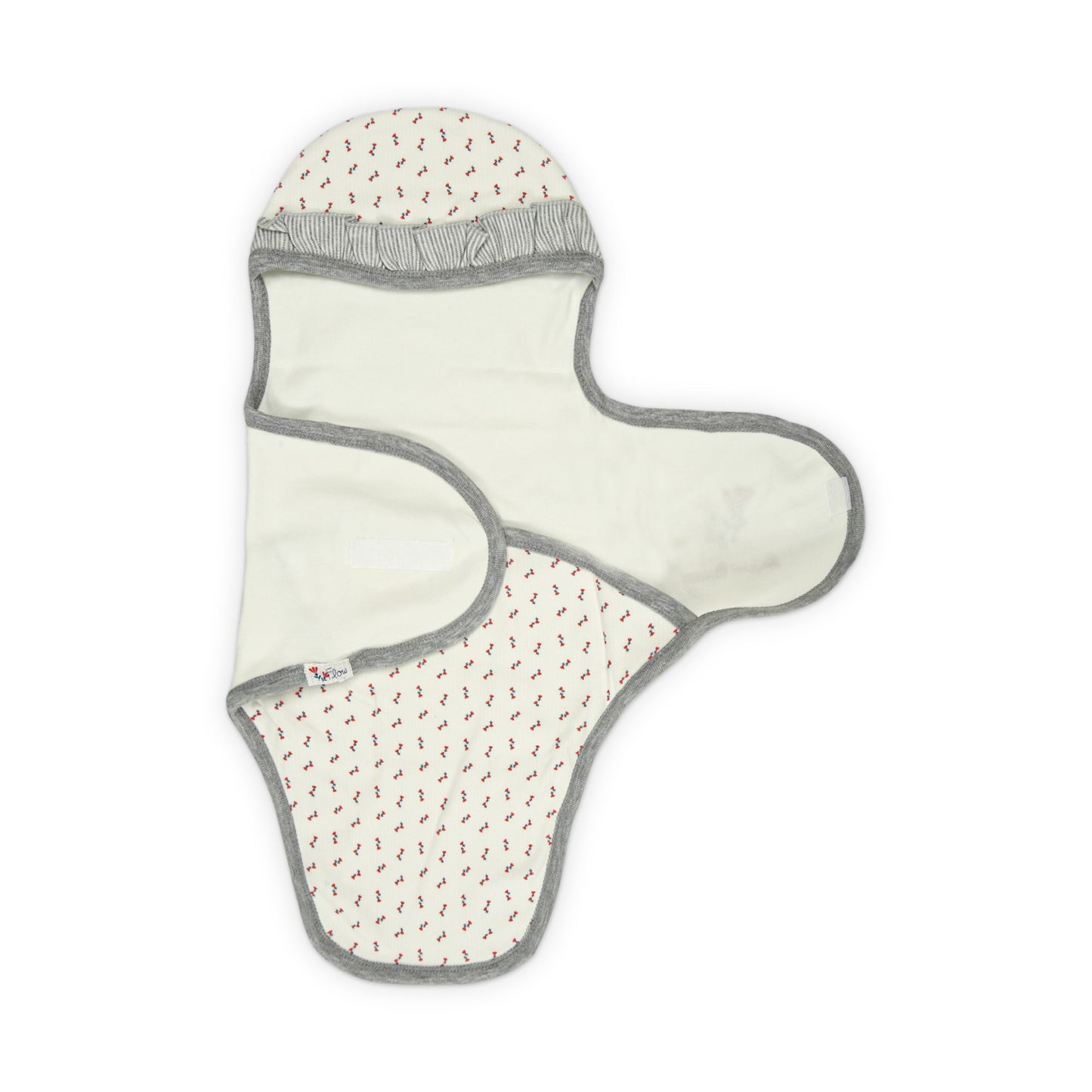 SOFT BREATHABLE FLORAL SWADDLE WRAP