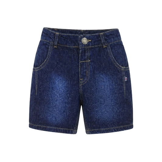 BOY LIGHT WASH CARGO SHORT BERMUDA
