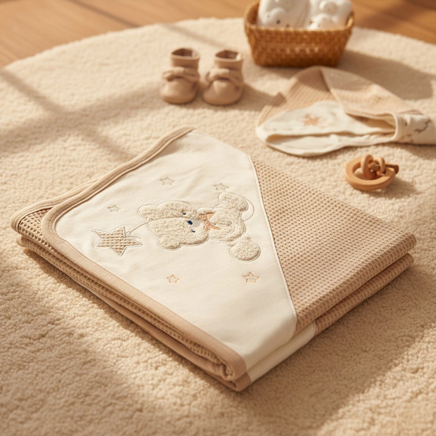 STAR TEDDY WRAPPING SHEET