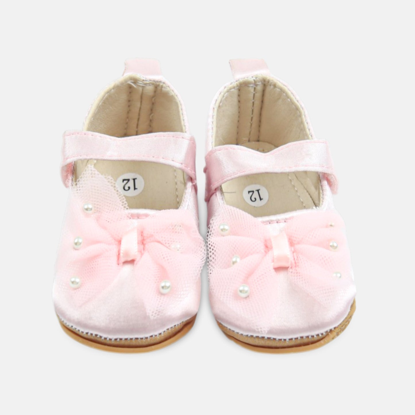 Girl Pink Bow Pre-Walker