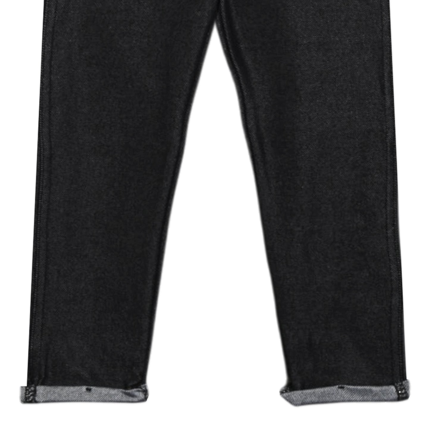 GIRLS' TESTURED BLACK TIGHTS