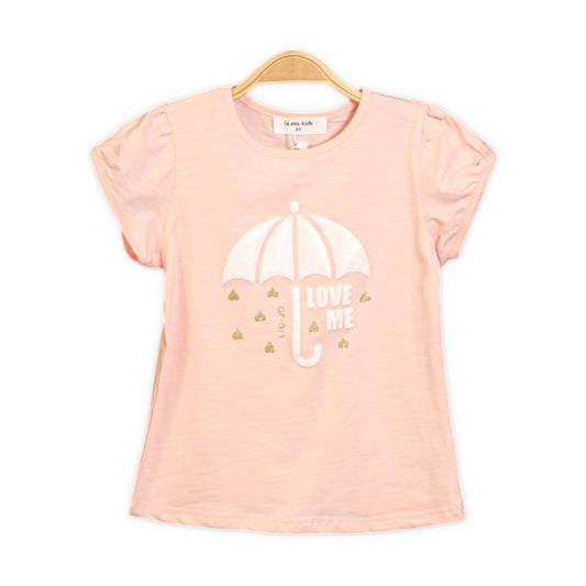 PEACH UMBRELLA TEE