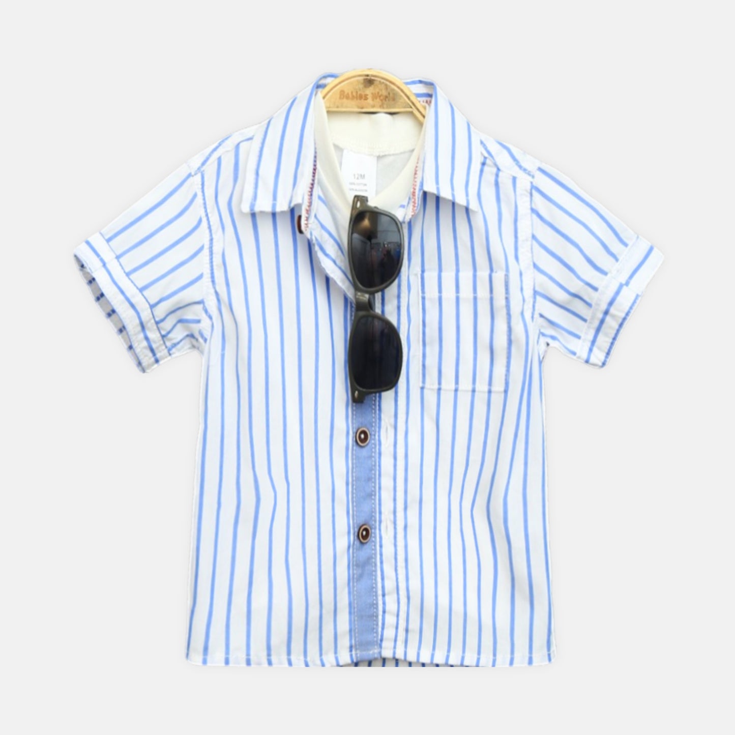 4-Piece Summer Bluey Vibes Suit Set