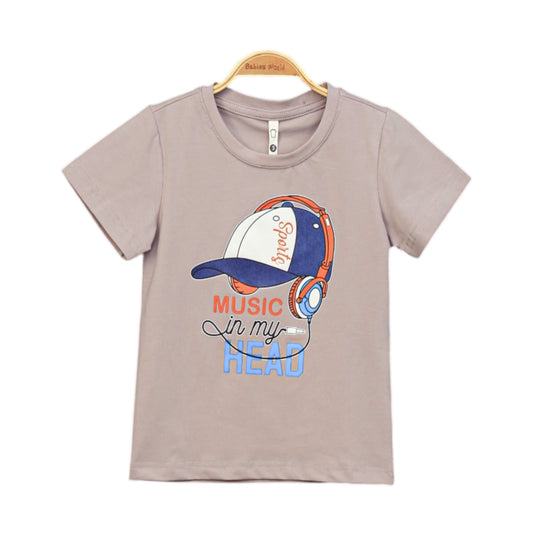 MUSIC HEAD GRAPHIC TEE
