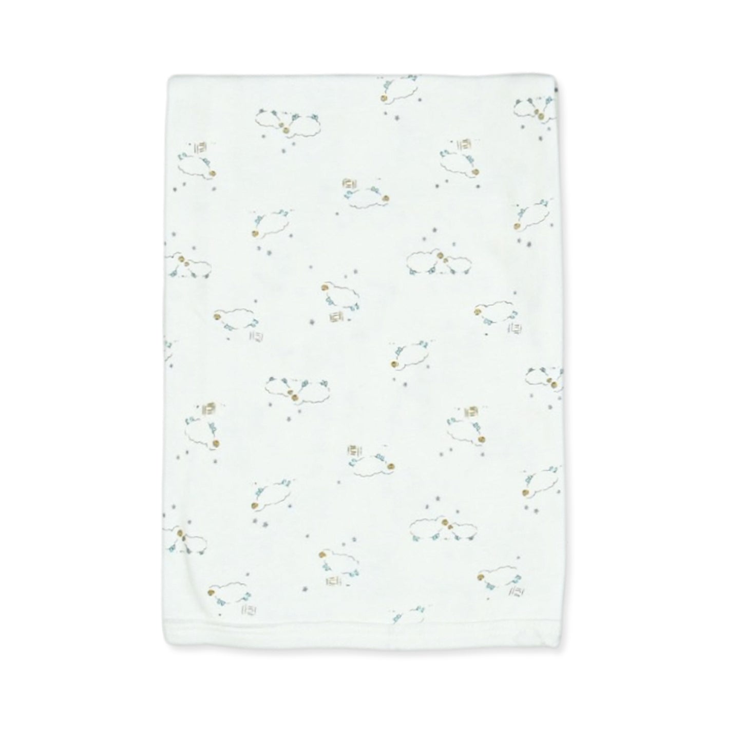CLOUD WHITE SHEEPISHLY SOFT LAYETTE SET BOY