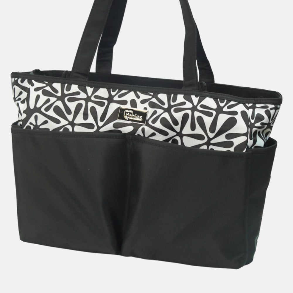Baby Diaper Bag Black Smart & Spacious
