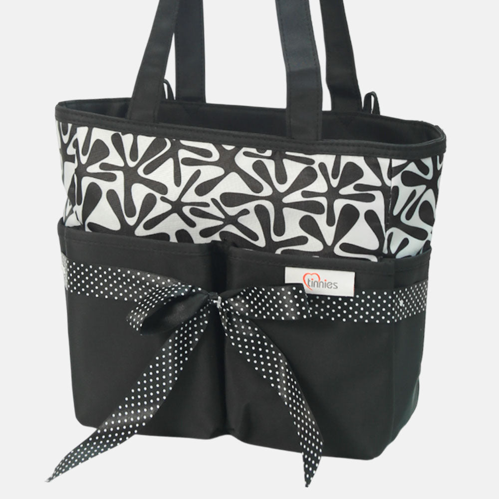 Baby Diaper Bag Black Smart & Spacious