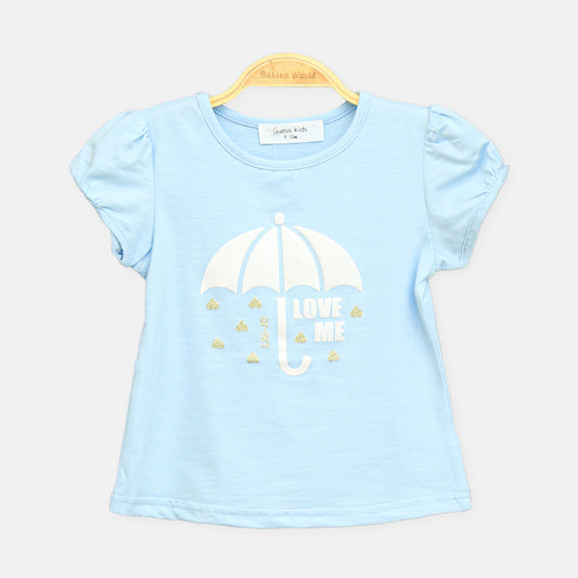 Blue Umbrella Love Tee