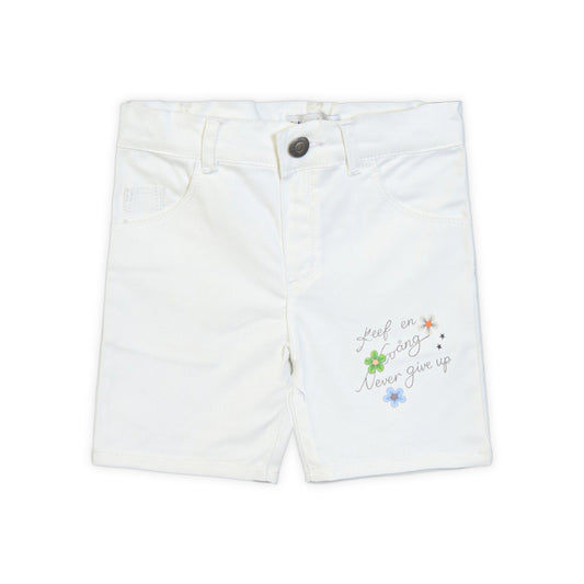 WHITE FLOWER MOTTO SHORT