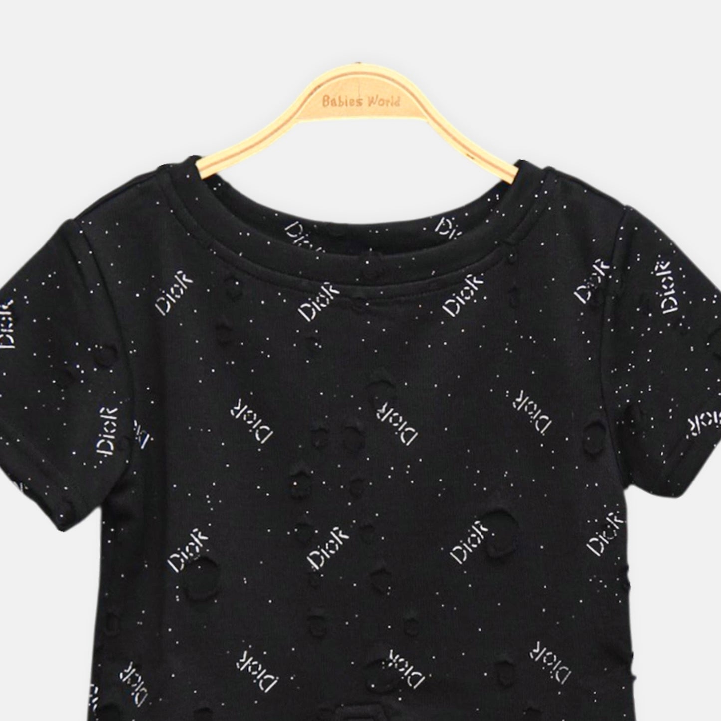 Dior Star Print Tee Black