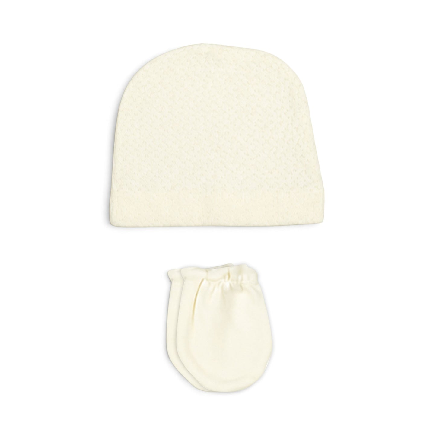 CREAM VEST-STYLE BABY BOY GIFT SET