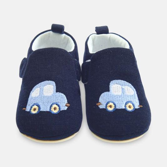 Navy Blue Car Infant Pre-Walkers