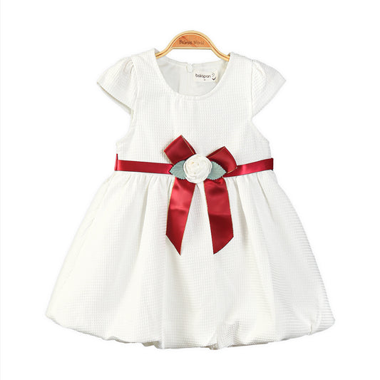 BALALAN WAFFLE TEXTURE FROCK