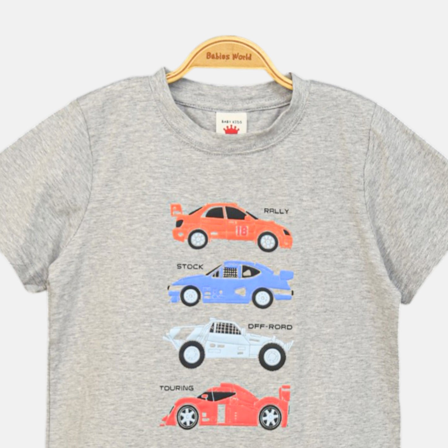 GREY SPEED RACER TEE
