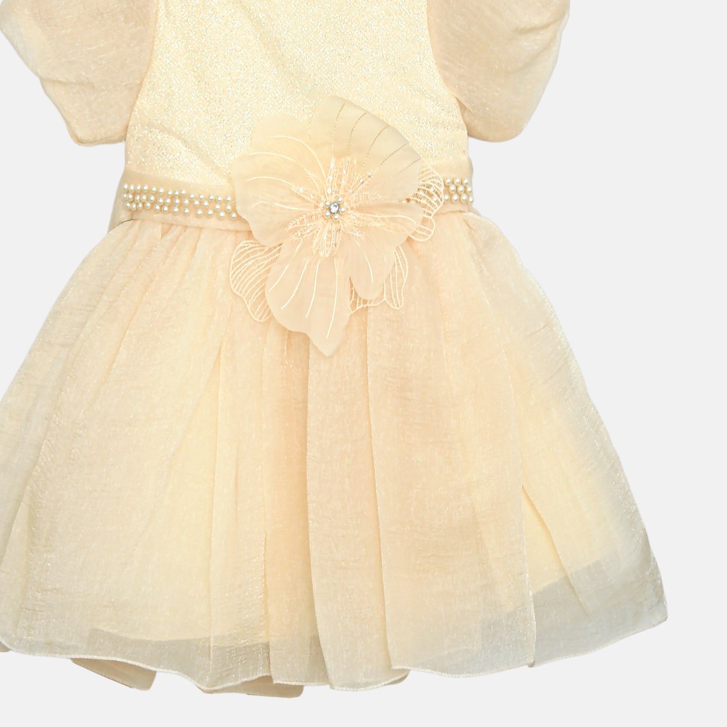 Puff-Sleeve Frock - Lemon