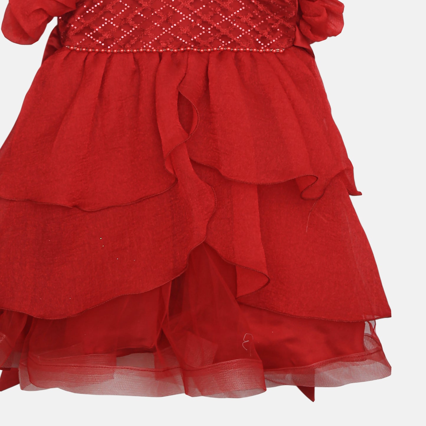 Embellished Tiered Party Frock