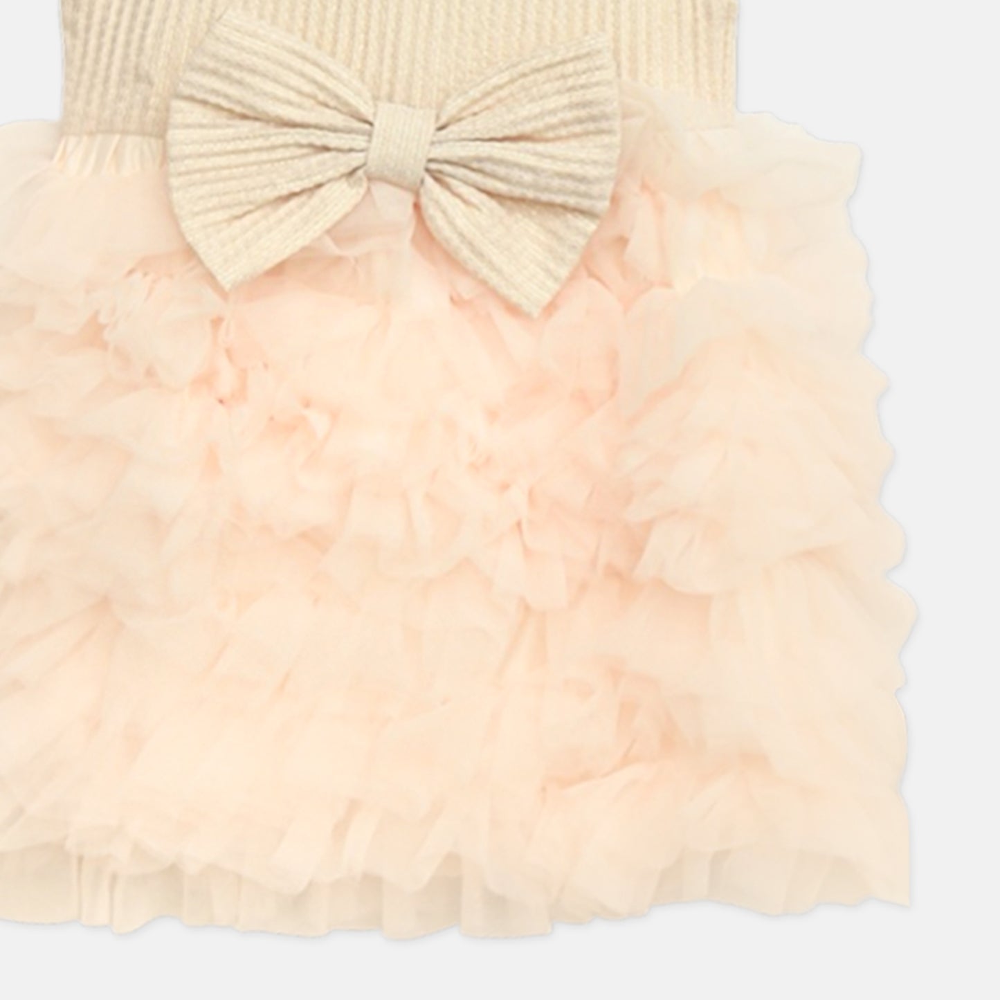 Peach Jardin Frock