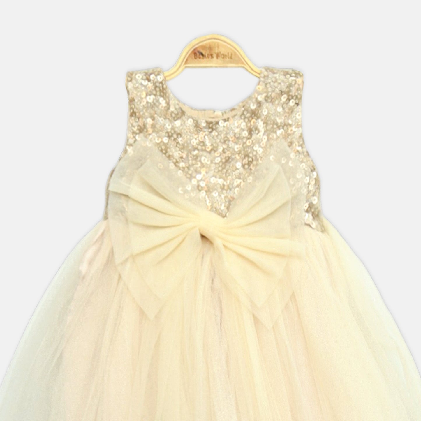 Light Gold Princess Frock