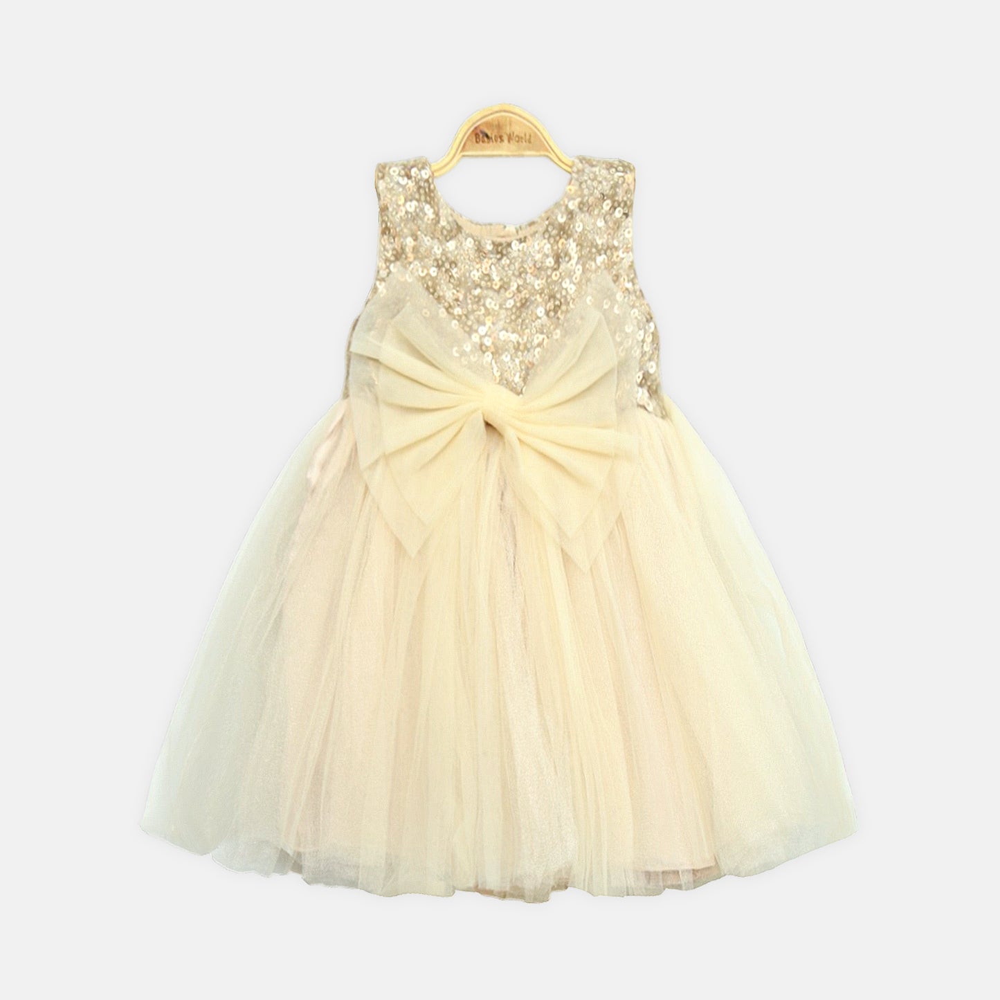 Light Gold Princess Frock