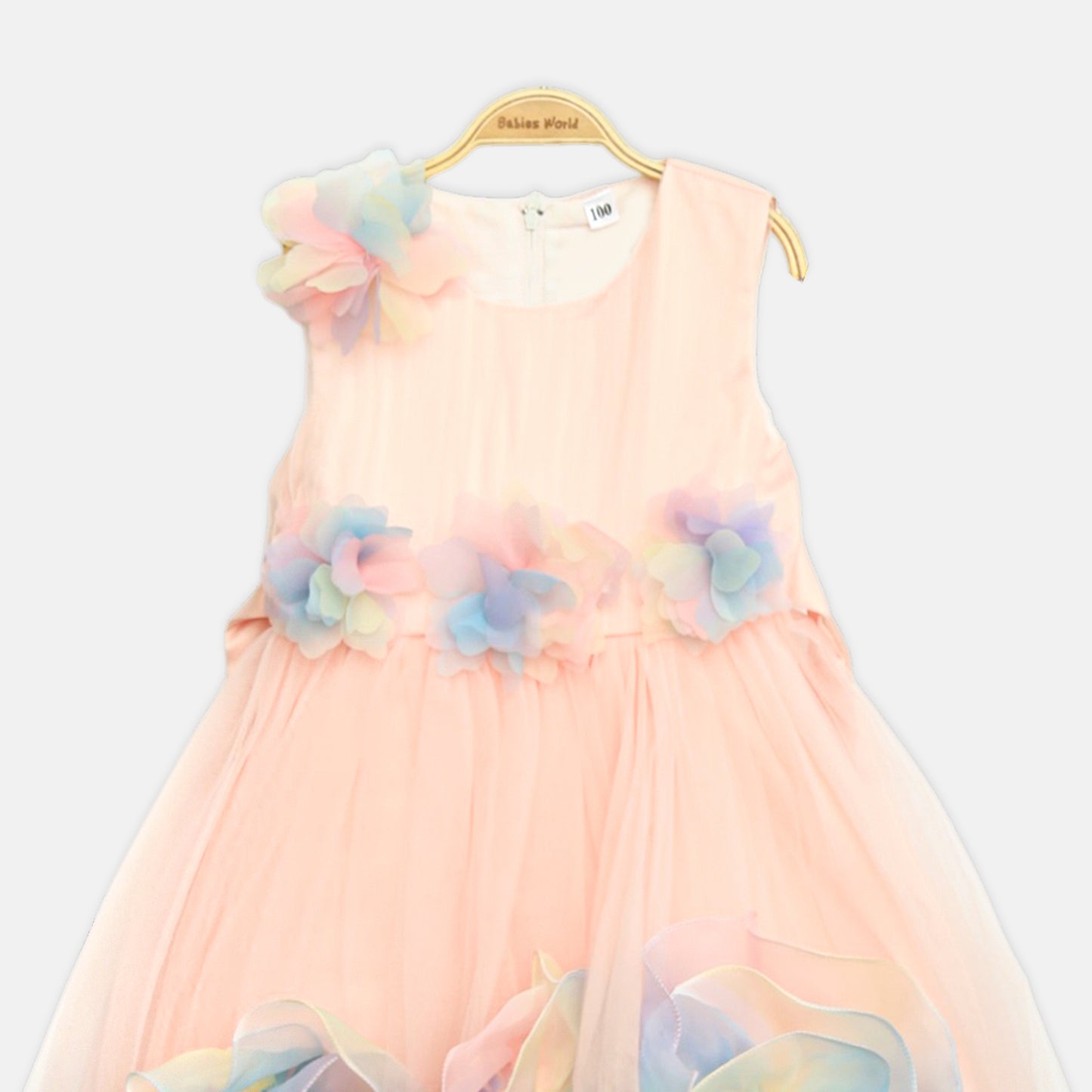 Rainbow Blossom Frock