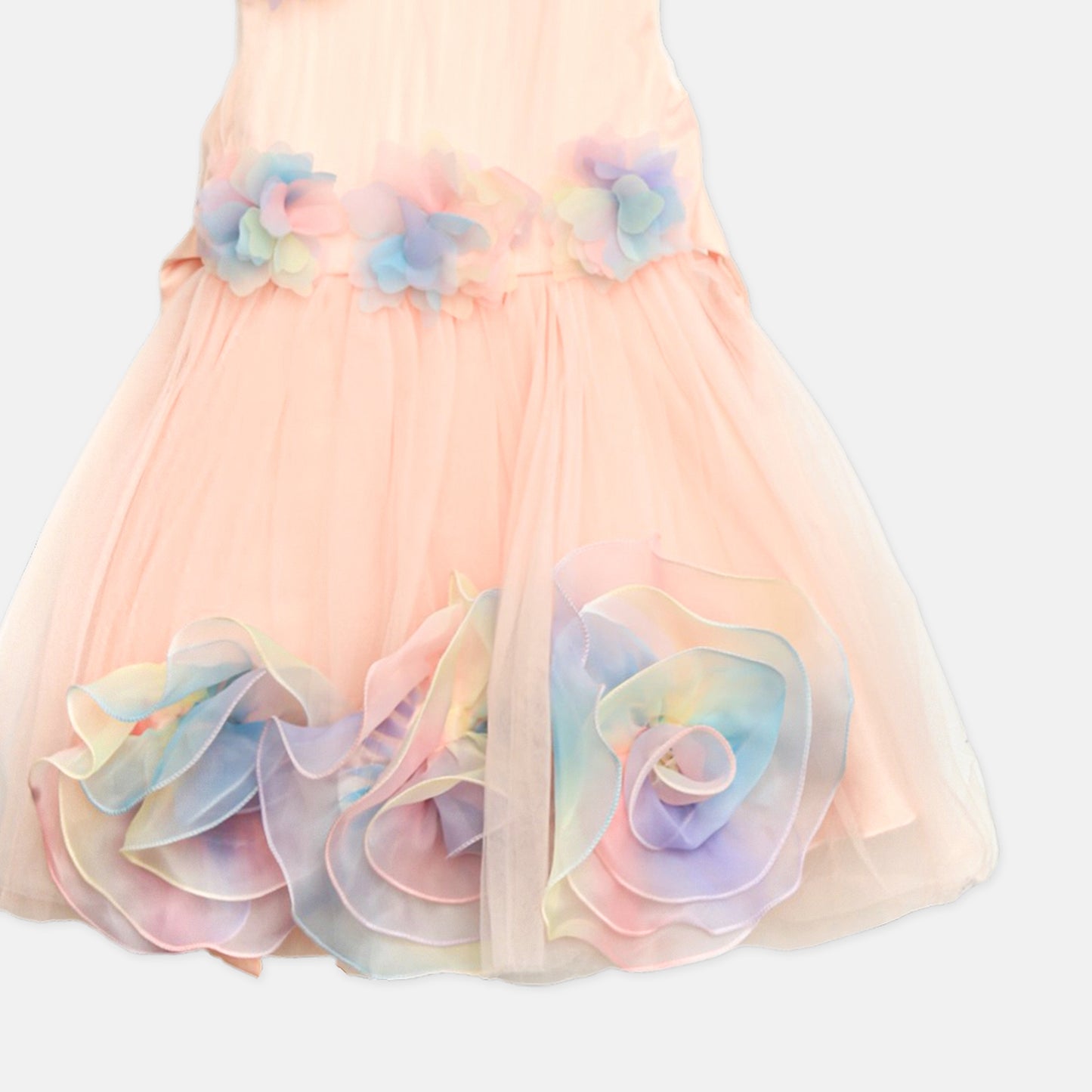 Rainbow Blossom Frock