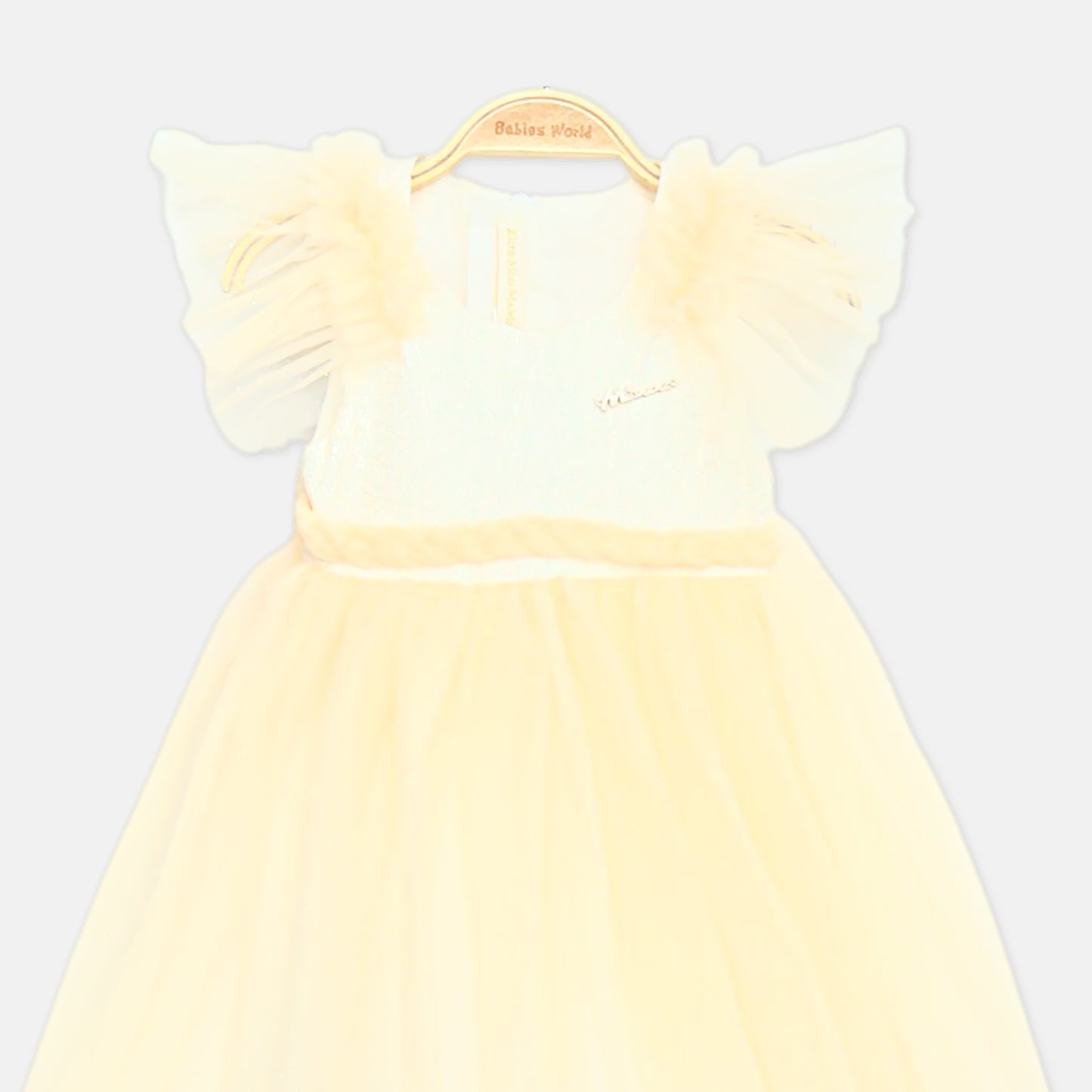 Apricot Glimmer Frock