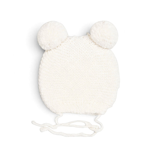 DOUBLE POM-POM BABY WOOLEN CAP